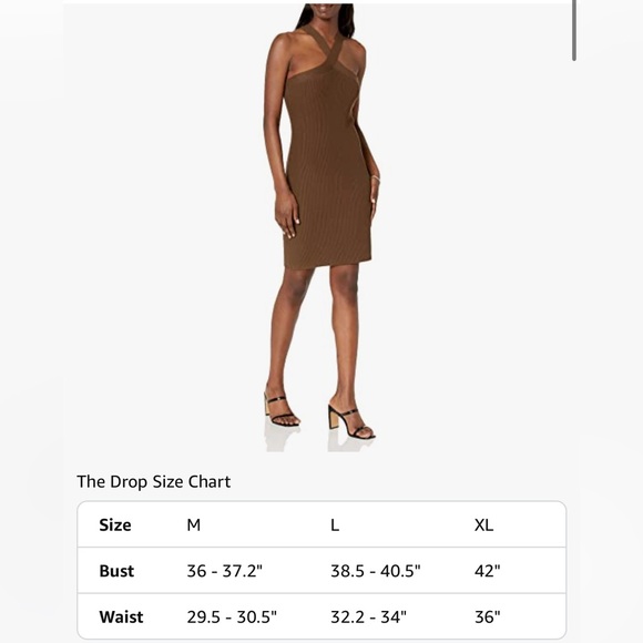 Brown One Shoulder Sheath Cocktail Dress - Picture 12 of 13
